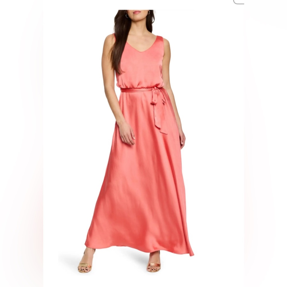 NWT NIC AND ZOE Coral Maxi Dress